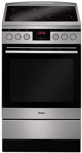 Cuisinière électrique - INTEGRA : 514IE3.319TSDPHBJQ(XXL) - Amica - à induction / vitrocéramique