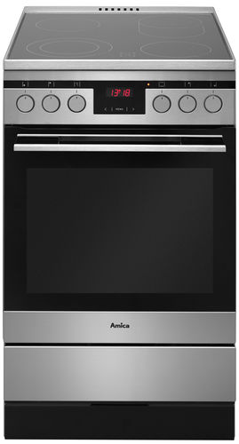 Cuisinière électrique - 500 LINE : 514CE3.413TSKDHAQ(XL) - Amica - vitrocéramique / à catalyse