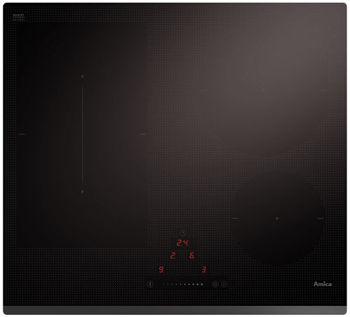 Table de cuisson à induction - PI6543STK - Amica - 3 foyers / encastrable / avec commandes tactiles