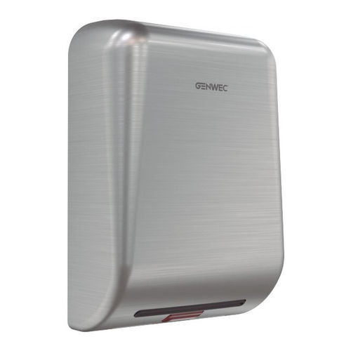 Sèche-mains en inox brossé - GW01 21 04 01 - genwec