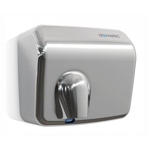 Sèche-mains automatique - GW01 25 04 02 - genwec - mural / en acier inoxydable poli / pour toilettes