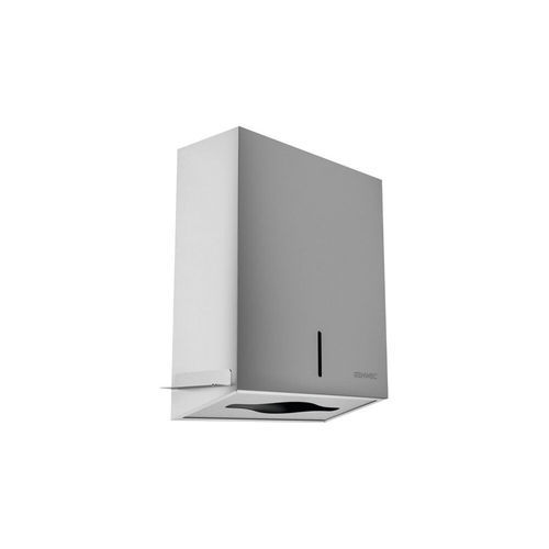 Distributeur de papier toilette derrière le miroir - GW03 28 04 01 - genwec - en inox / brossé / professionnel