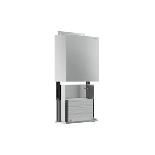 Distributeur d'essuie-mains fixe - GW03 29 04 01 - genwec - derrière le miroir / en inox brossé / en inox 304