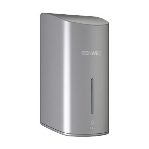 Distributeur de gel hydroalcoolique mural - GW04 16 01 04 - genwec - automatique / sans contact / en ABS