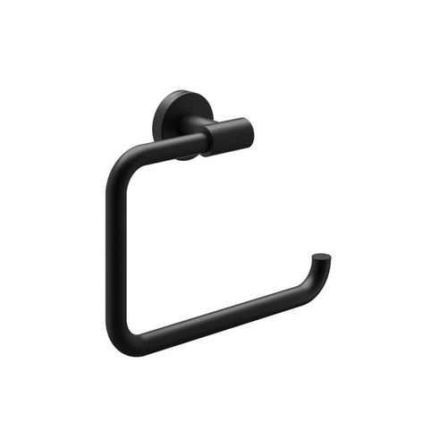 Porte-serviettes en anneau - GW05 78 04 03 - genwec - en inox 304 / noir