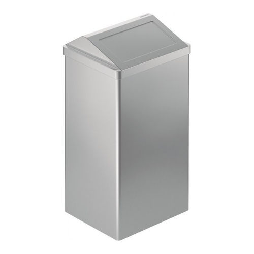 Corbeille à papier en acier inoxydable - GW06 25 04 01 - genwec - en inox 304 / en inox brossé