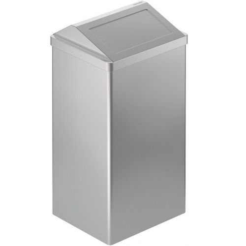 Corbeille à papier en acier inoxydable - GW06 26 04 01 - genwec - en inox brossé / en inox 304