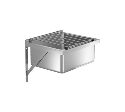 Vasque suspendue - GW08 84 04 01 - genwec - en inox plus / en acier inoxydable brossé / en inox brossé