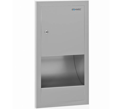 Sèche-mains encastrable - GW09 12 04 01 - genwec - encastré / pour toilettes / avec support de fixation