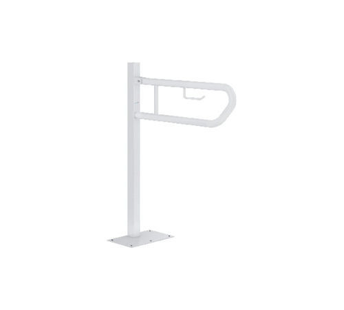Barre de maintien en acier inoxydable - GW11 09 03 00 - genwec - au sol / pour sanitaire / rabattable