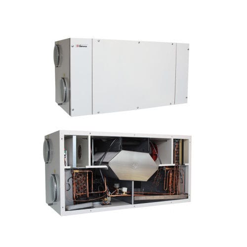 Unité de ventilation centralisée - PREMIUM PREHEAT 250 CL A - Genvex - résidentielle / pour maison / classe B