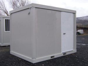 Cabine préfabriquée à usage technique - CONTAINERS SOLUTIONS - à usage de bureau
