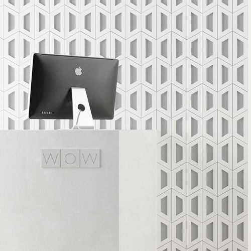 Carrelage en grès cérame - ISOS - WOW Design EU - mat / à relief / d'intérieur