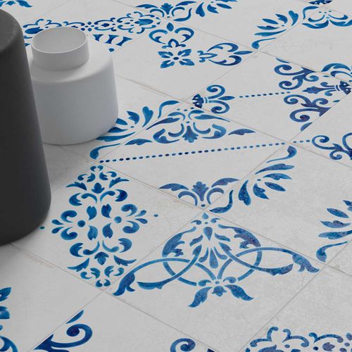Carrelage en grès cérame - Antique Decor Mix - WOW Design EU - d'intérieur / d'extérieur / mural