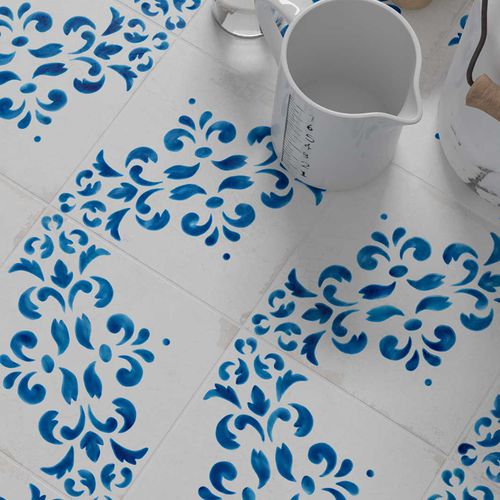 Carrelage en grès cérame - Antique Decor 2 - WOW Design EU - d'intérieur / d'extérieur / mural
