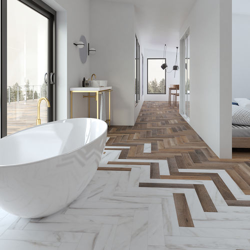 Carrelage en grès cérame - TIMBER - WOW Design EU - mat / d'intérieur / d'extérieur