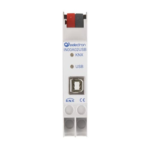 Module d'interface sur rail DIN - IN00A02USB - Eelectron - KNX / USB