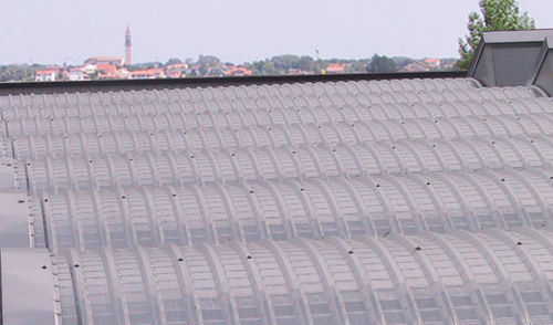 Couverture de toit en aluminium - SILMA 6® - Centrometal - nervurée