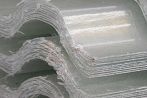 Couverture de toit en fibre de verre - SILPEX® - Centrometal - translucide