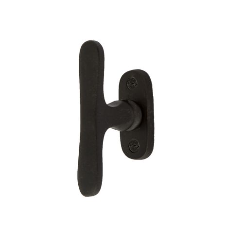 Bouton de porte classique - PHT”T+T”/ PBTC 1  - Dauby - en fer vieilli / en métal brut / en bronze blanc