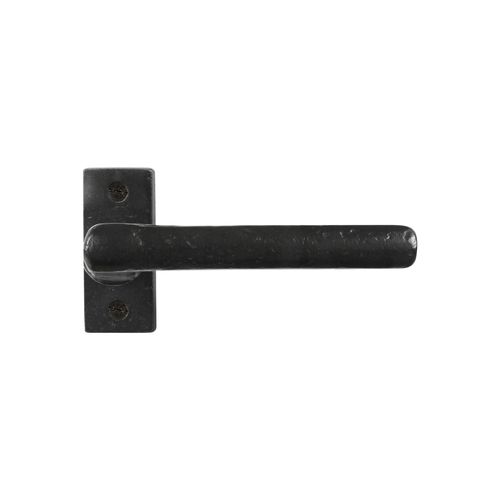 Poignée pour porte - PH1920 /PBTC Q - Dauby - en fer vieilli / en métal brut / en bronze blanc