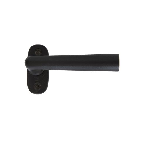 Poignée pour porte - PH1925+/ PBTC 1 - Dauby - en fer vieilli / en métal brut / en bronze blanc