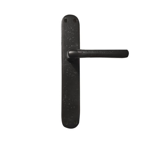 Poignée pour porte - PH1920 /P40  - Dauby - en fer vieilli / en métal brut / en bronze blanc