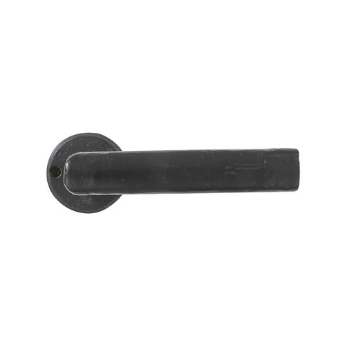 Poignée pour porte - PH1930 /50R - Dauby - en fer vieilli / en métal brut / en bronze blanc