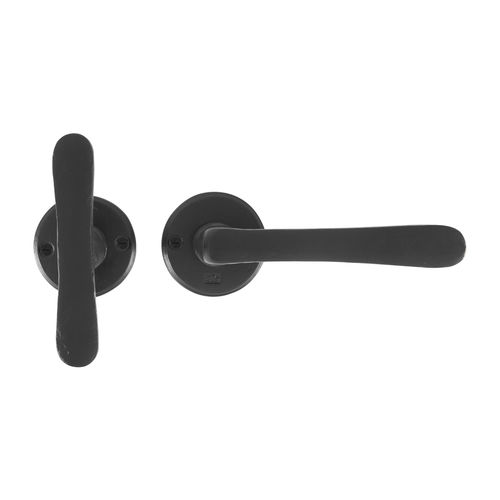 Poignée pour porte - PHTL”T+L” /50 - Dauby - en fer vieilli / en métal brut / en bronze blanc