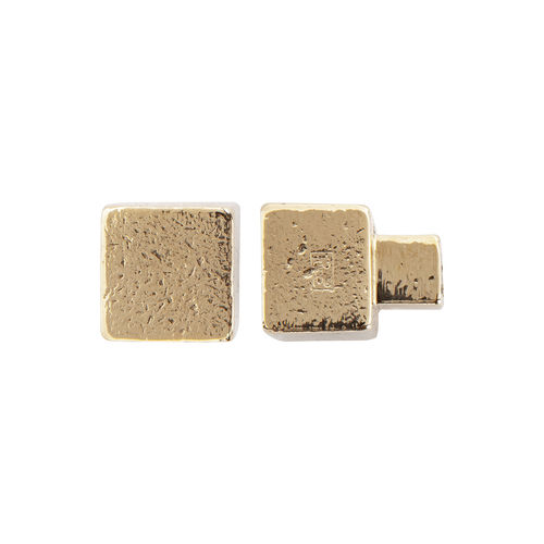 Bouton de meuble classique - PQ-25  - Dauby - en fer vieilli / en métal brut / en bronze blanc