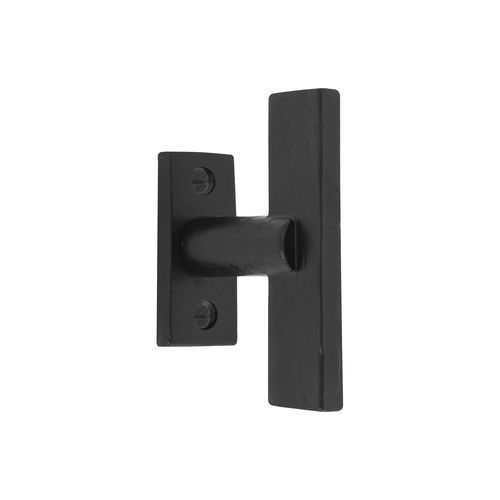 Bouton de porte classique - PH2017″T” /PBTC Q  - Dauby - en fer vieilli / en métal brut / en bronze blanc