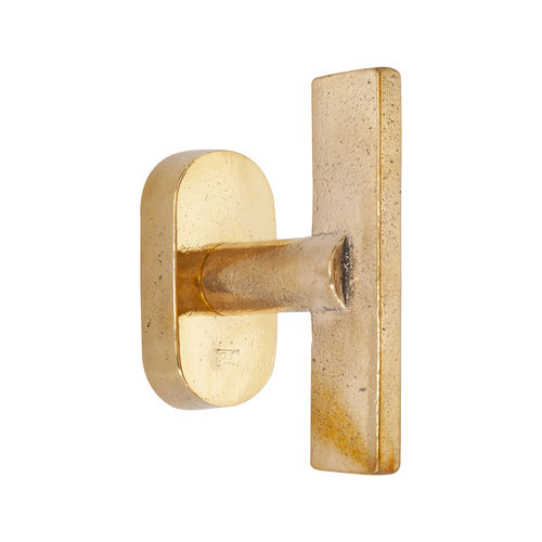 Poignée de fenêtre - PH2017″T” /32  - Dauby - en fer vieilli / en métal brut / en bronze brut