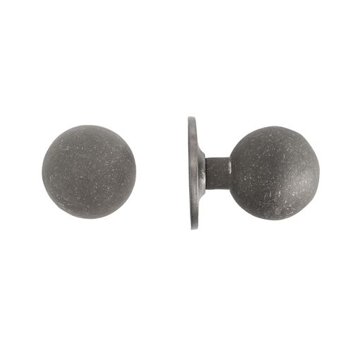 Bouton de porte classique - PT-70 - Dauby - en métal brut / en bronze blanc / en bronze brut