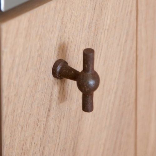 Bouton de meuble classique - BT Chemin de Fer  - Dauby - en fer
