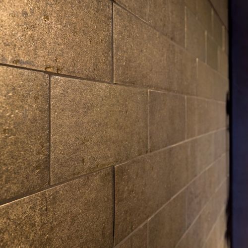 Carrelage en bronze - PURE - Dauby - en fer vieilli / en métal brut / en bronze blanc