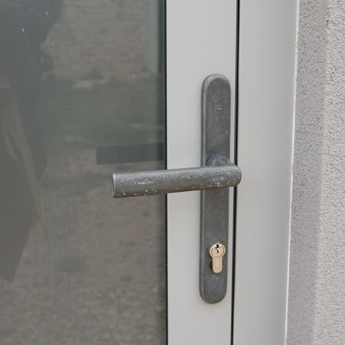 Poignée pour porte - SECURITY PH1930 + PH1930  - Dauby - en fer vieilli / en métal brut / en bronze brut