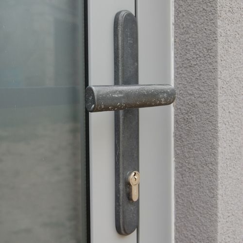 Poignée pour porte - SECURITY TOP + PH1930  - Dauby - en fer vieilli / en métal brut / en bronze brut