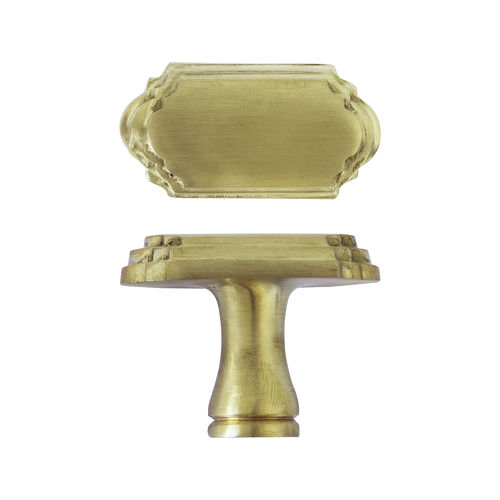 Bouton de meuble classique - COP258bis  - Dauby - en laiton brossé