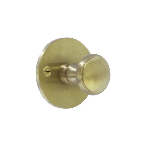 Patère classique - COTH304  - Dauby - en laiton brossé / individuelle / de salle de bain