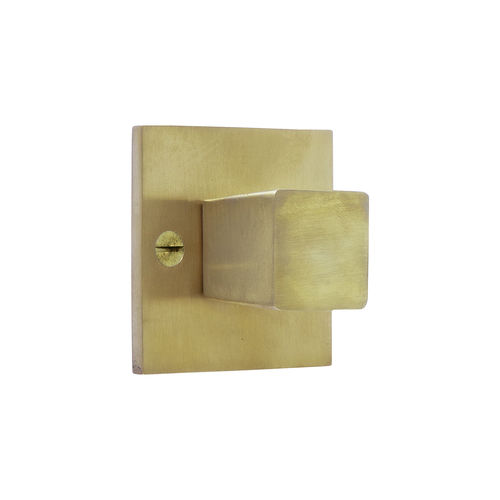 Patère classique - CITH600  - Dauby - en laiton brossé / individuelle / de salle de bain