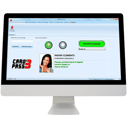 Logiciel de gestion de contrôle d'accès et de sécurité - CardPass3  - A3M - de gestion de données / pour installation immotique / en ligne