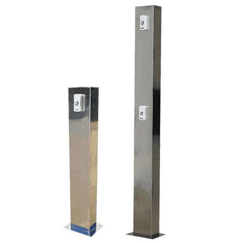 Borne de contrôle d'accès - A3M - en acier inoxydable / haute / pour parking