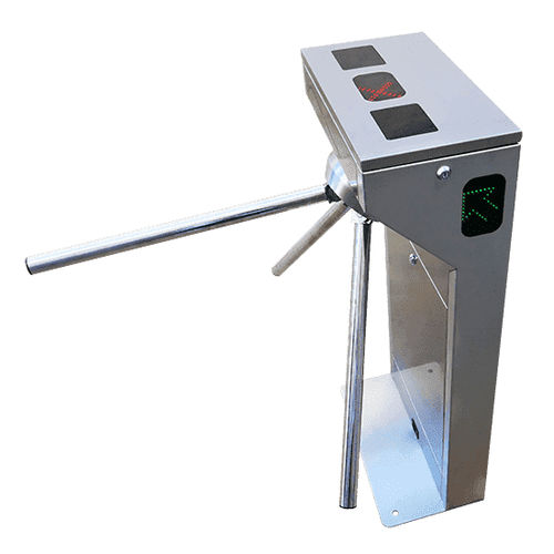 Tourniquet tripode - TTS1 - A3M - de sécurité / en acier inoxydable / pour contrôle d'accès automatique
