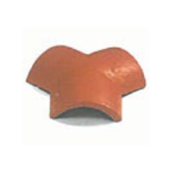 Tuile trois voies - THREE-WAY  - Gambale - de rive / en terre cuite