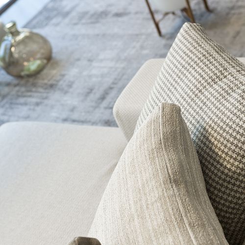 Tissu d'ameublement - CHIC - Crevin, S.A - à rayures / en polyester / en coton