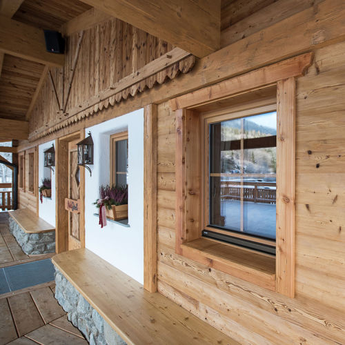 Panneau en bois de construction - PIZ BUIN - Mareiner Holz - pour agencement intérieur / pour mur / en mélèze