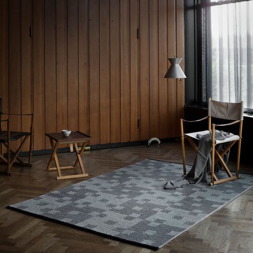 Tapis contemporain - EA - Fabula living - à motif / en laine / en coton