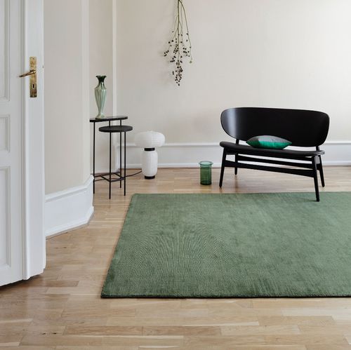 Tapis contemporain - LOKE - Fabula living - uni / en coton / en laine de Nouvelle Zélande