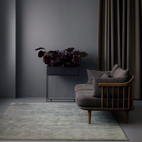 Tapis contemporain - ODIN - Fabula living - uni / en laine de Nouvelle Zélande / en lin