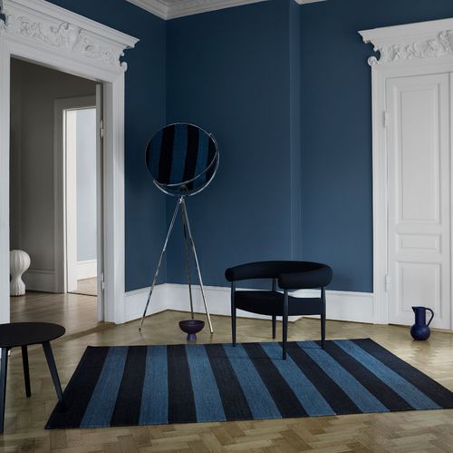 Tapis contemporain - IRIS - Fabula living - à rayures / en coton / en laine de Nouvelle Zélande